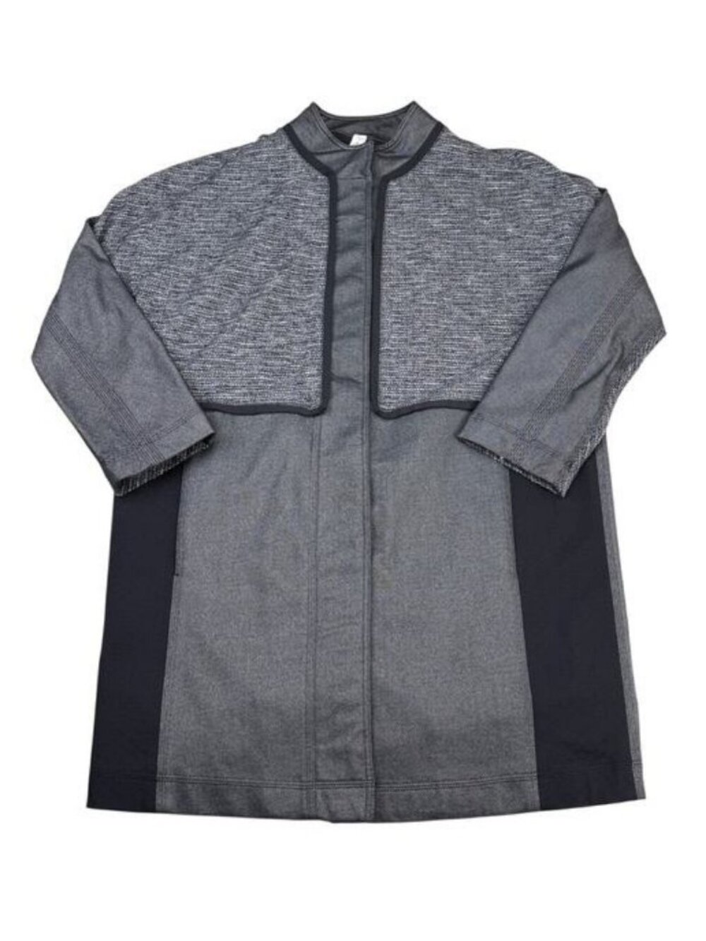 LULULEMON Cocoon Car Coat Size Small Black / Coco Pique Black - Picture 8 of 12